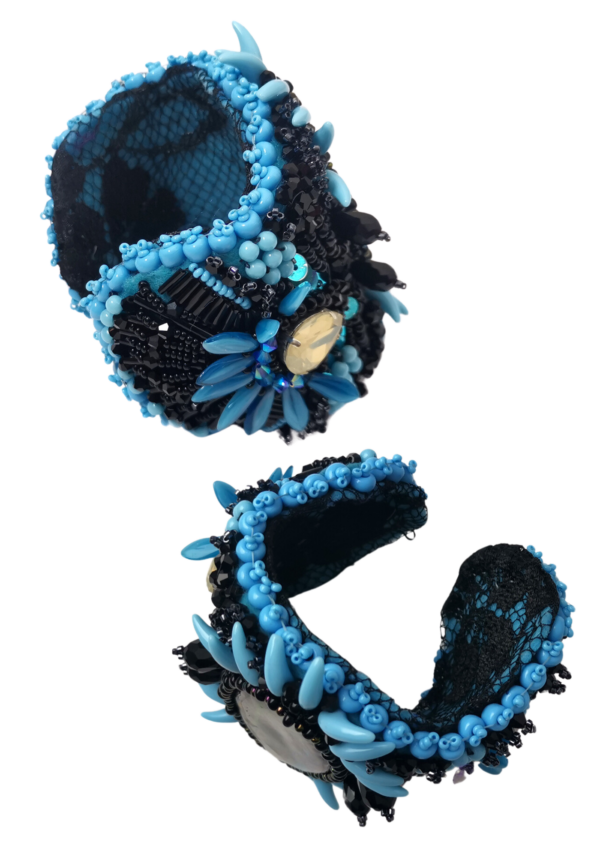 Exploring the Intricate Beauty of Bead Embroidery While Making a Bead Embroidered Cuff - Image 7