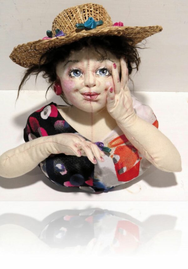 Needle Sculpting a Character Cloth Doll - Image 6