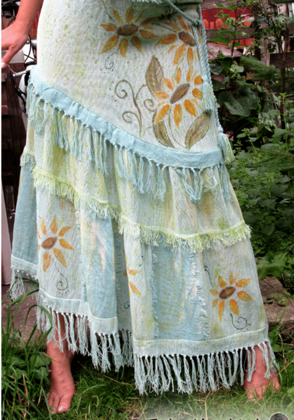 Fringe Flowers Skirt - Image 8